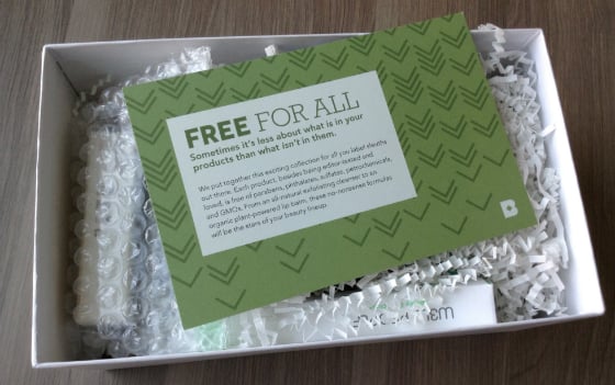 Birchbox Limited Edition Free For All Box Review First Look