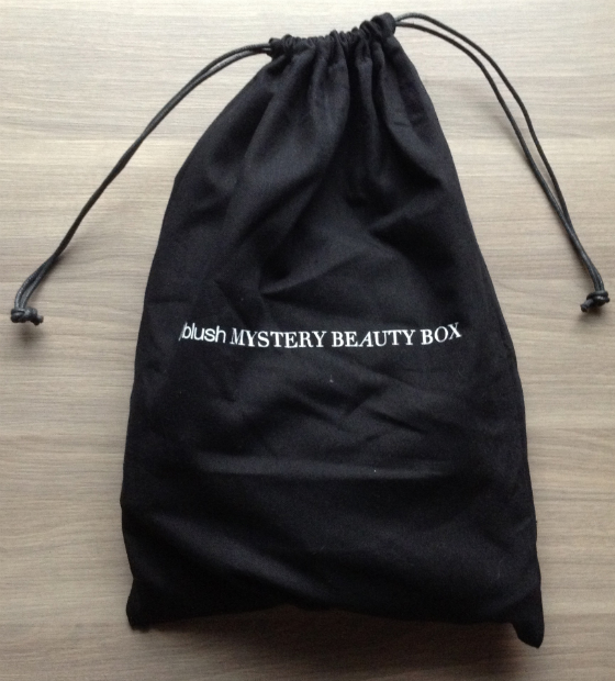 Blush Mystery Beauty Box Review - April 2014 Bag