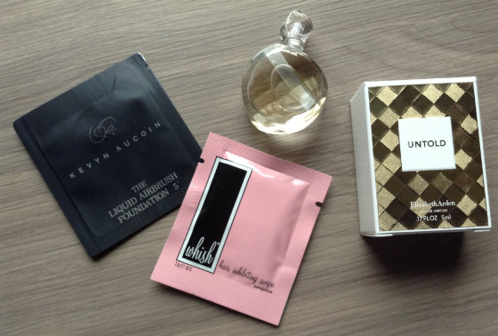 Blush Mystery Beauty Box Review - April 2014 Samples