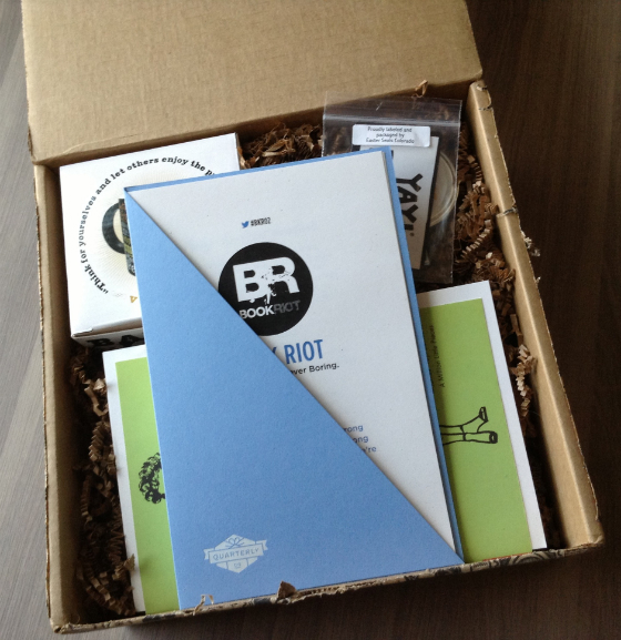 Book Riot Quarterly Subscription Box Review #BKR02 First Look