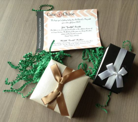 Cate & Chloe Jewelry Subscription Review & Coupon - March 2014 Bonus