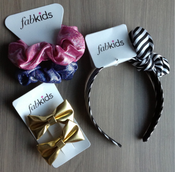 FabKids Review & BOGO Offer - April 2014 Hair Ties