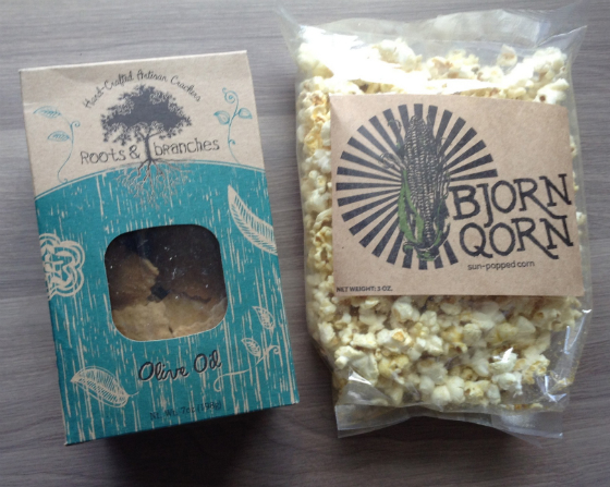 Fancy Food Box Review - April 2014 Crackers