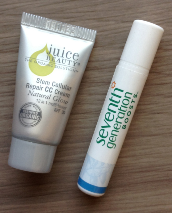 GoodeBox Eco Beauty Subscription Box Review - April 2014 Juice Beauty