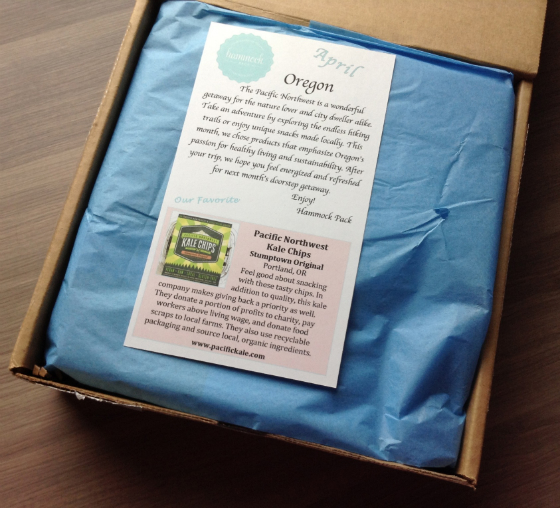 Hammock Pack Subscription Box Review - April 