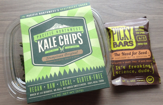 Hammock Pack Subscription Box Review - April 2014 Kale Chips