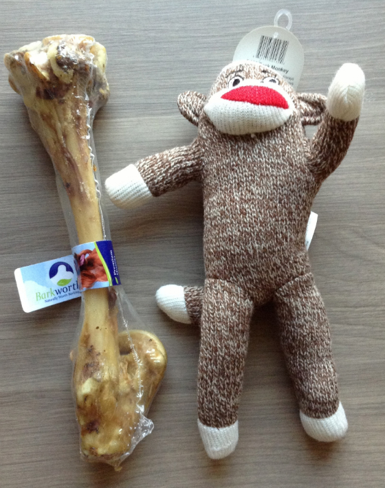 Happy Dog Box Review & 50% Off Coupon - April 2014 Monkey