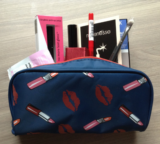 HauteLook Lip Beauty Bag Review Items