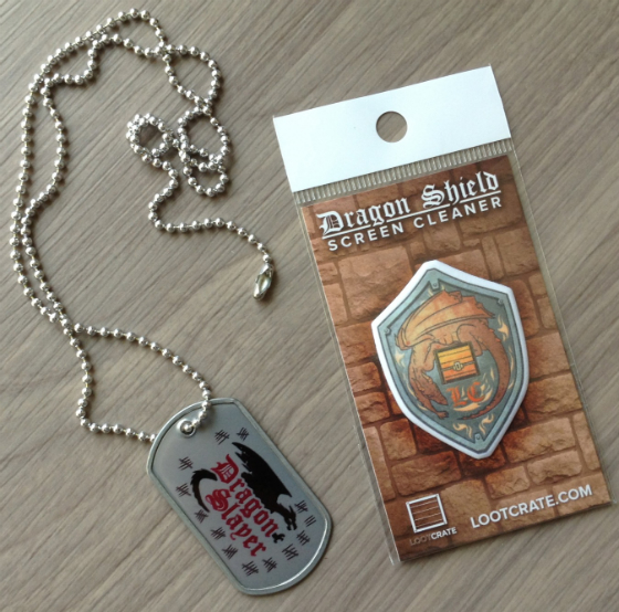 Loot Crate Subscription Box Review & Coupon - April 2014 DogTag