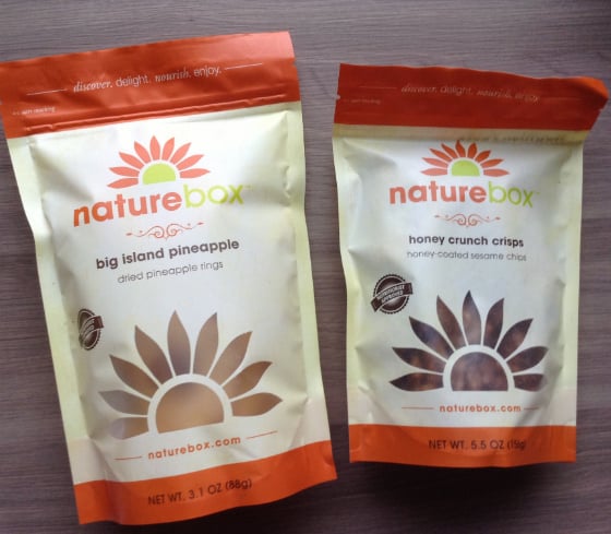 Nature Box Review & 50% Coupon Code - May 2014 Pineapple