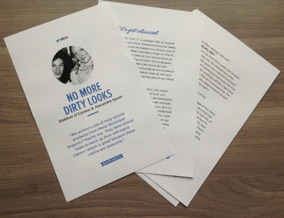 No More Dirty Looks Quarterly Subscription Box Review #NDL10 Letter