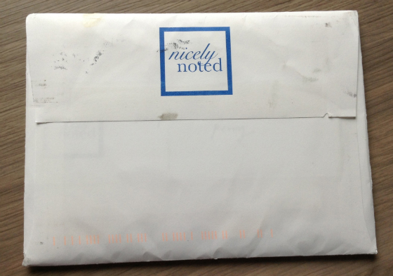 Nicely Noted Subscription Review - March 2014 Review
