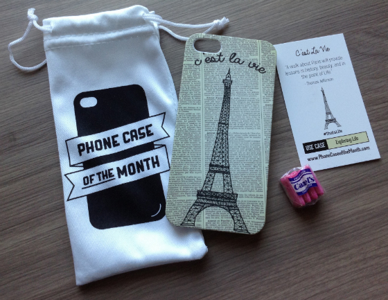 Phone Case of the Month Club Review - April 2014 First Look
