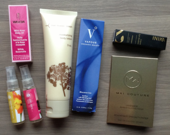 Saffron Rouge Inner Circle Subscription Review - April 2014 Items