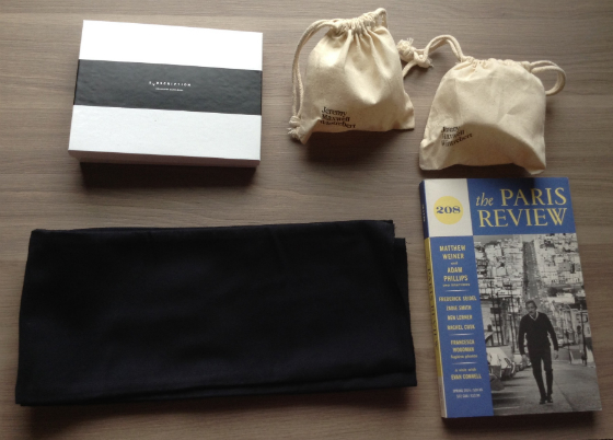 Svbscription Review – Luxury Men's Subscription Box - March 2014 Items