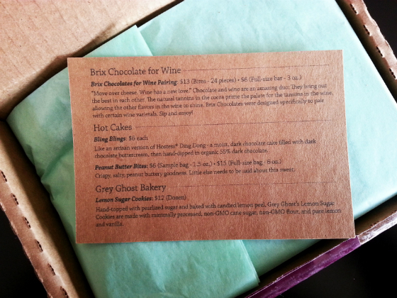 Treatsie Subscription Review & Free Box Coupon! - April 2014 Card