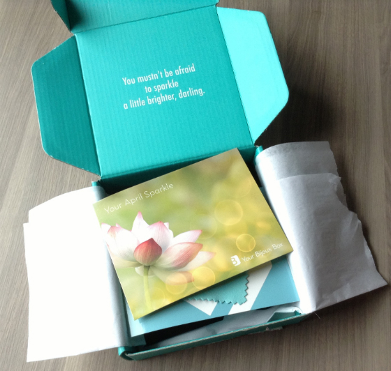 Your Bijoux Box Jewelry Subscription Review - April 2014 First Look