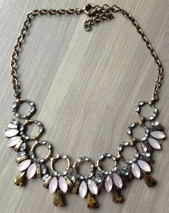 Your Bijoux Box Jewelry Subscription Review - April 2014 Necklace