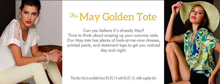May Golden Tote Time!