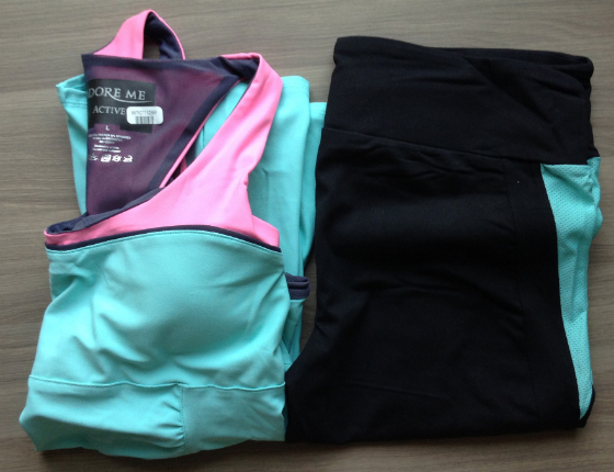 Adore Me Active Subscription Review - May 2014 Outfit
