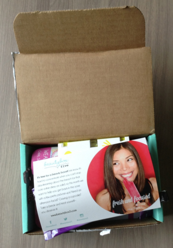 Beauty Box 5 Subscription Box Review - May 