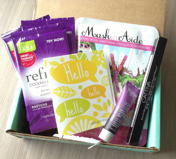 Beauty Box 5 Subscription Box Review - May 2014 Items
