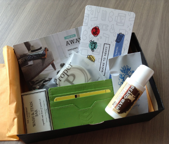 Birchbox Man Subscription Box Review - June 2014 Items