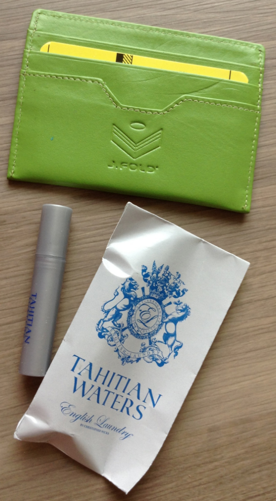 Birchbox Man Subscription Box Review - June 2014 Wallet