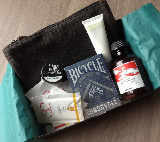 Birchbox Man Subscription Review - May 2014 Items
