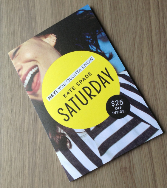 Birchbox Review - May 2014 Kate spade