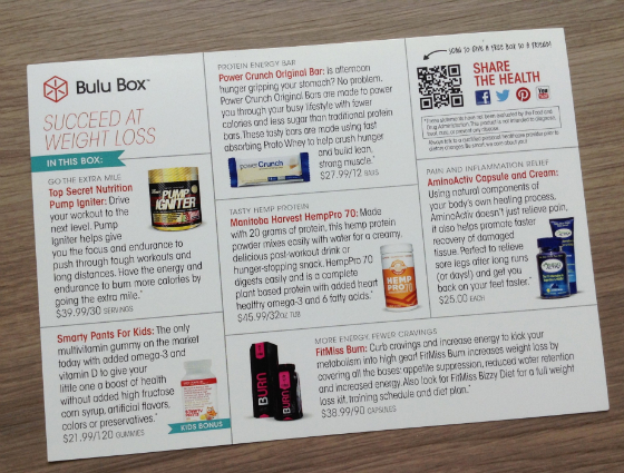 Bulu Box Weight Loss Subscription Review & Coupon – May Info