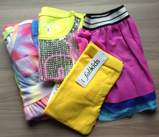 FabKids Subscription Review - May 2014 Items