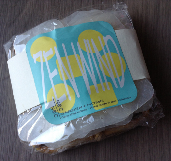 Fair Treasure Subscription Box Review - April 2014 Chimes