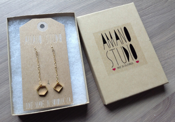 Kelly Rowland Fancy Box Review & Coupon - May 2014 Earrings