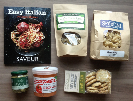 Fancy Food Box Subscription Review - May 2014 Items