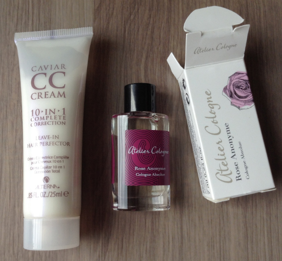 GlossyBox May 2014 Bergdorf Goodman Box Review Cream