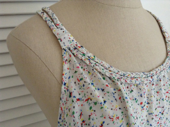Golden Tote Review Part 2 - May 2014 Top Detail