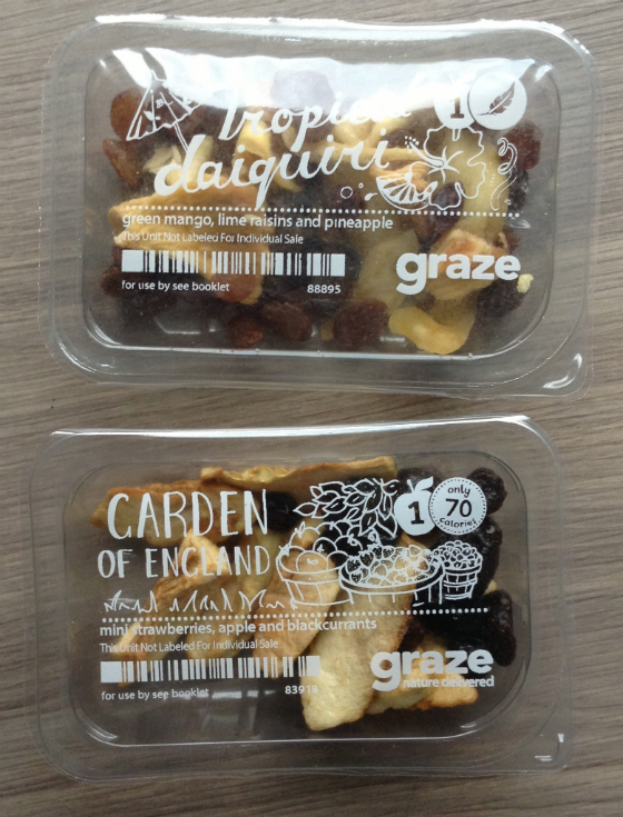 Graze Healthy Snack Subscription Box Review & Coupon Fruit