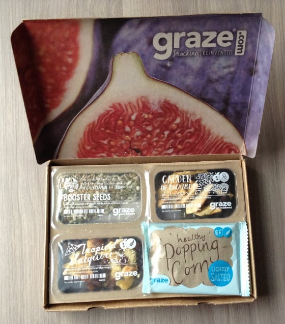 Graze Healthy Snack Subscription Box Review & Coupon Snacks