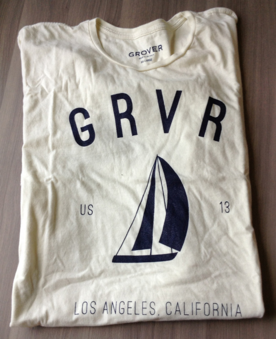Grover & Friends Men's Clothing Subscription Review - May 2014 Printed Tee