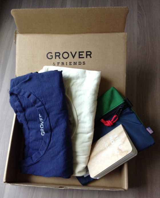 Grover & Friends Men's Clothing Subscription Review - May 2014 Items