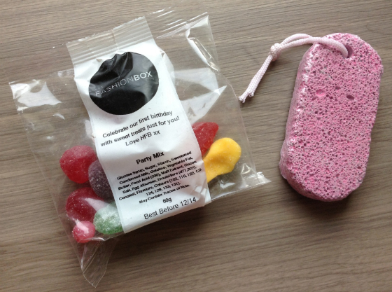 Her Fashion Box Subscription Review - March 2014 Candy