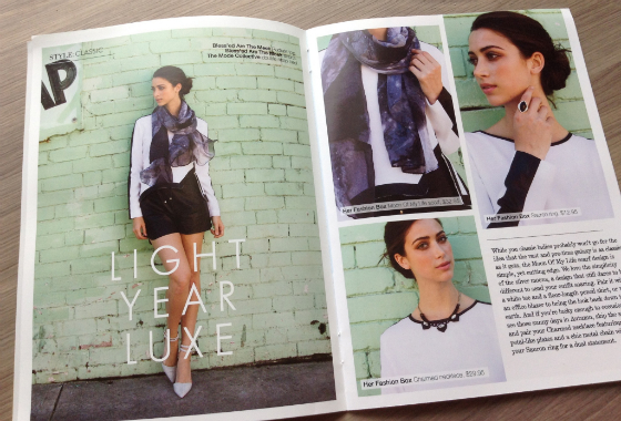 Her Fashion Box Subscription Review - March 2014 Magazine