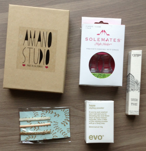 Jennifer Love Hewitt Fancy Box Review - April 2014 Items