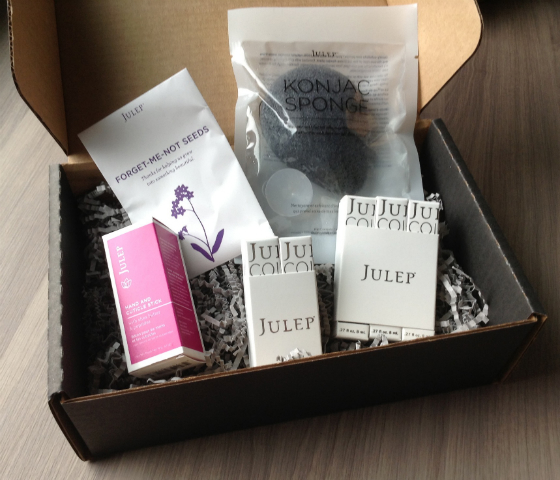 Julep Golden Ticket Mystery Box Review Items
