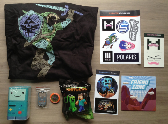 LootCrate Subscription Box Review & Coupon - May 2014 Items