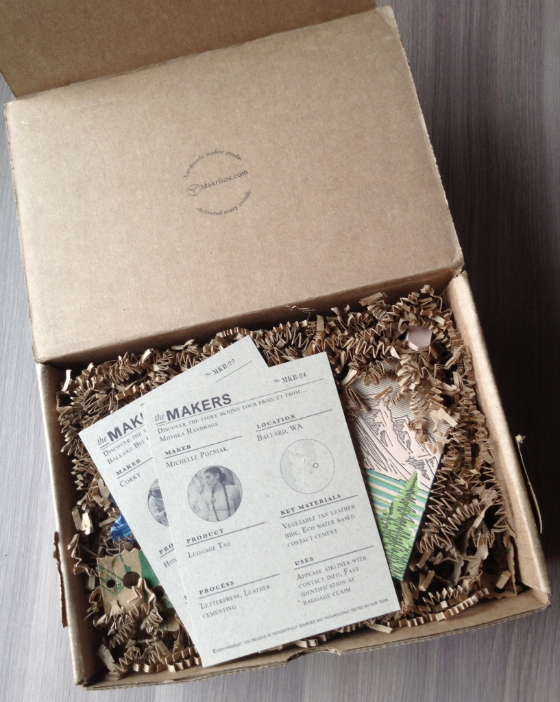 MakrBox Subscription Box Review – April