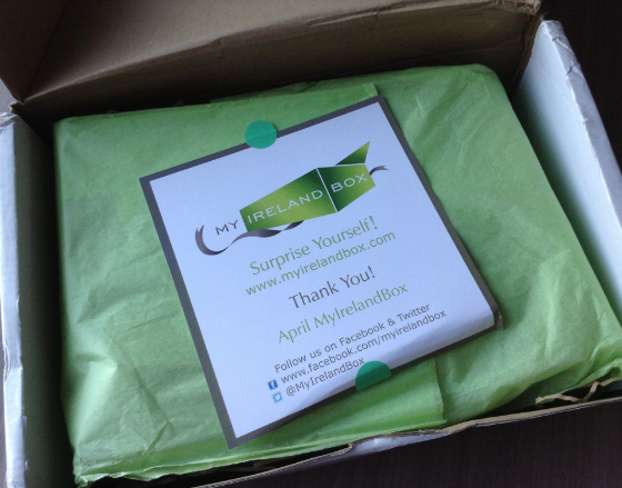 My Ireland Box Subscription Review - April