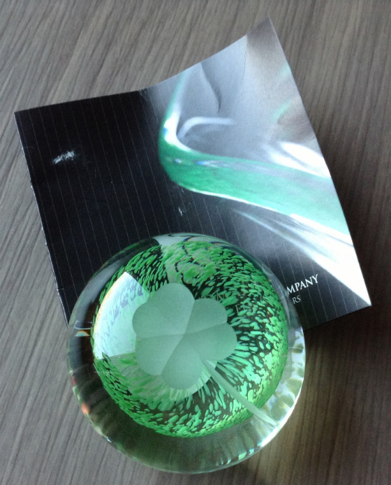 My Ireland Box Subscription Review - April 2014 Glass