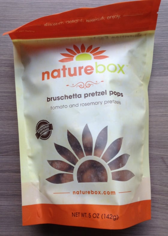 Nature Box Healthy Snack Subscription Review & 50% Off Coupon Pretzels